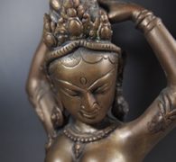 【仏像買取】真鍮　女神像買取しました。